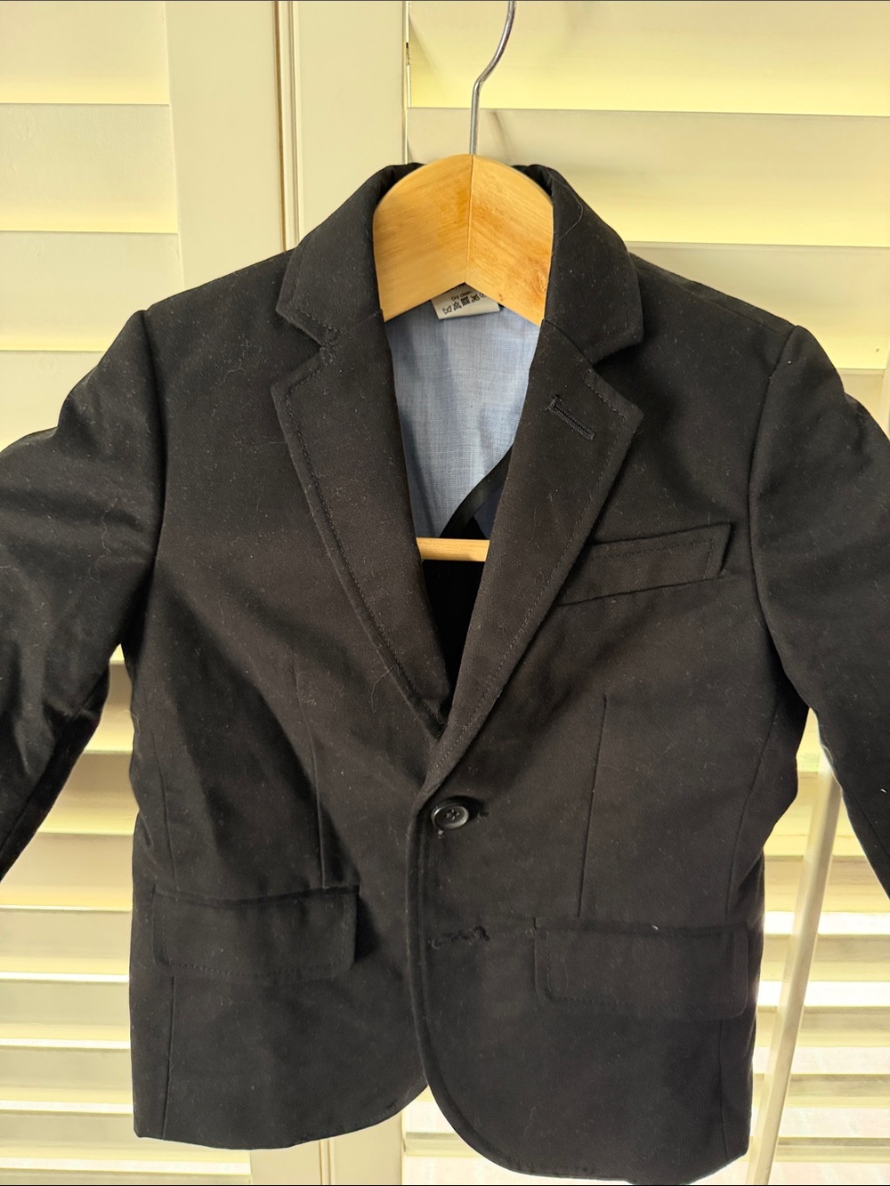 J.Crew Boy’s Black Blazer Jacket - Classic Tailored Style
